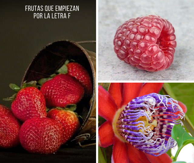 Lista de 14 frutas que empiezan con F