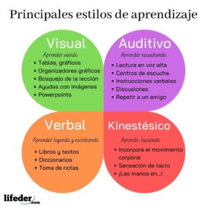 Los 20 estilos de aprendizaje más comunes