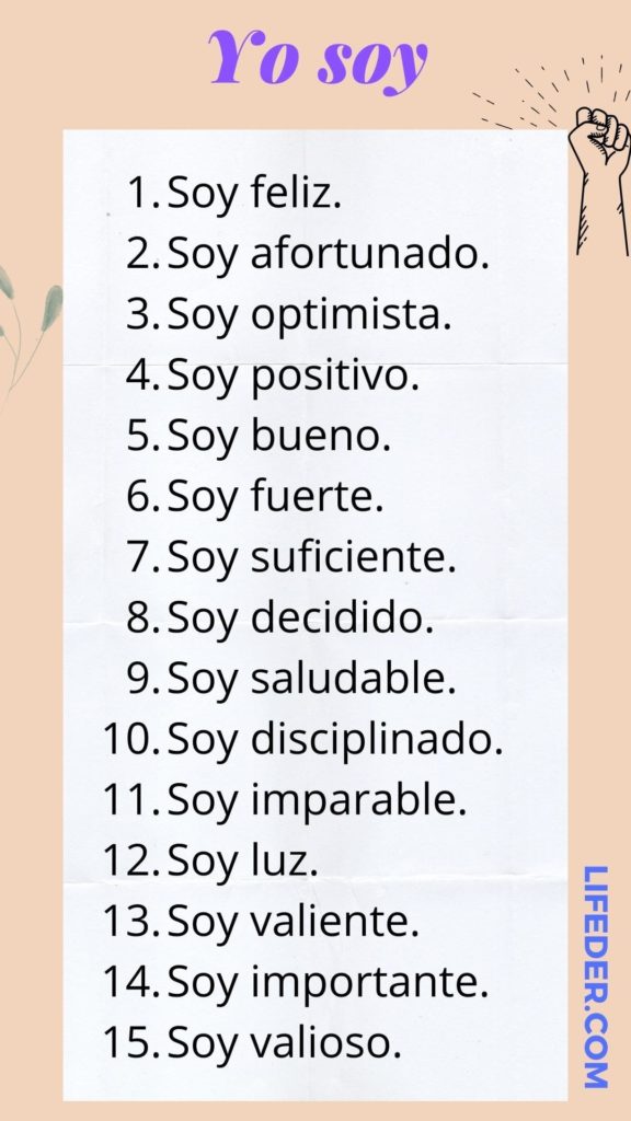 500 Afirmaciones Positivas para Tener Felicidad