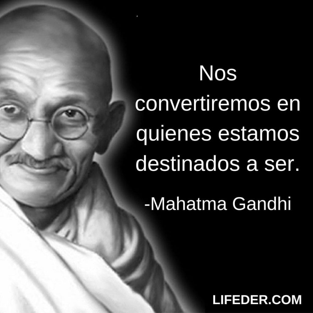 100 frases de Gandhi sobre la vida, paz, amistad y más