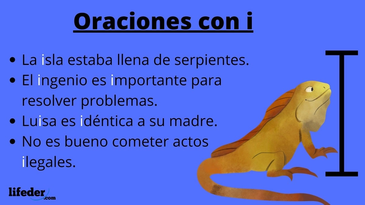 Oraciones con i: ejemplos y reglas de uso Oraciones con i: ejemplos y reglas de uso