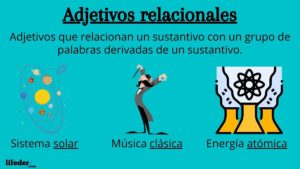 Adjetivos relacionales