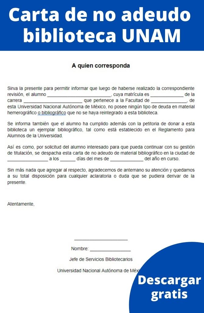 Carta de no adeudo: para qué sirve, elementos, ejemplos, formatos