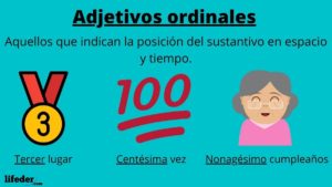 Adjetivos ordinales