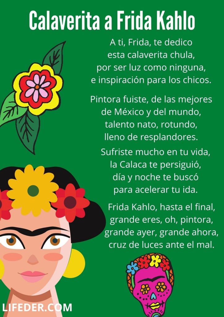 Calaveritas Literarias Frida Kahlo