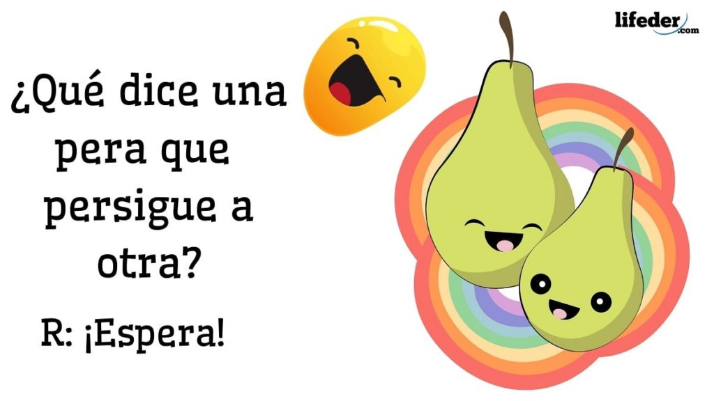 Incompetencia espectro Esperar 50 chistes de frutas y verduras para niños, maestros y padres