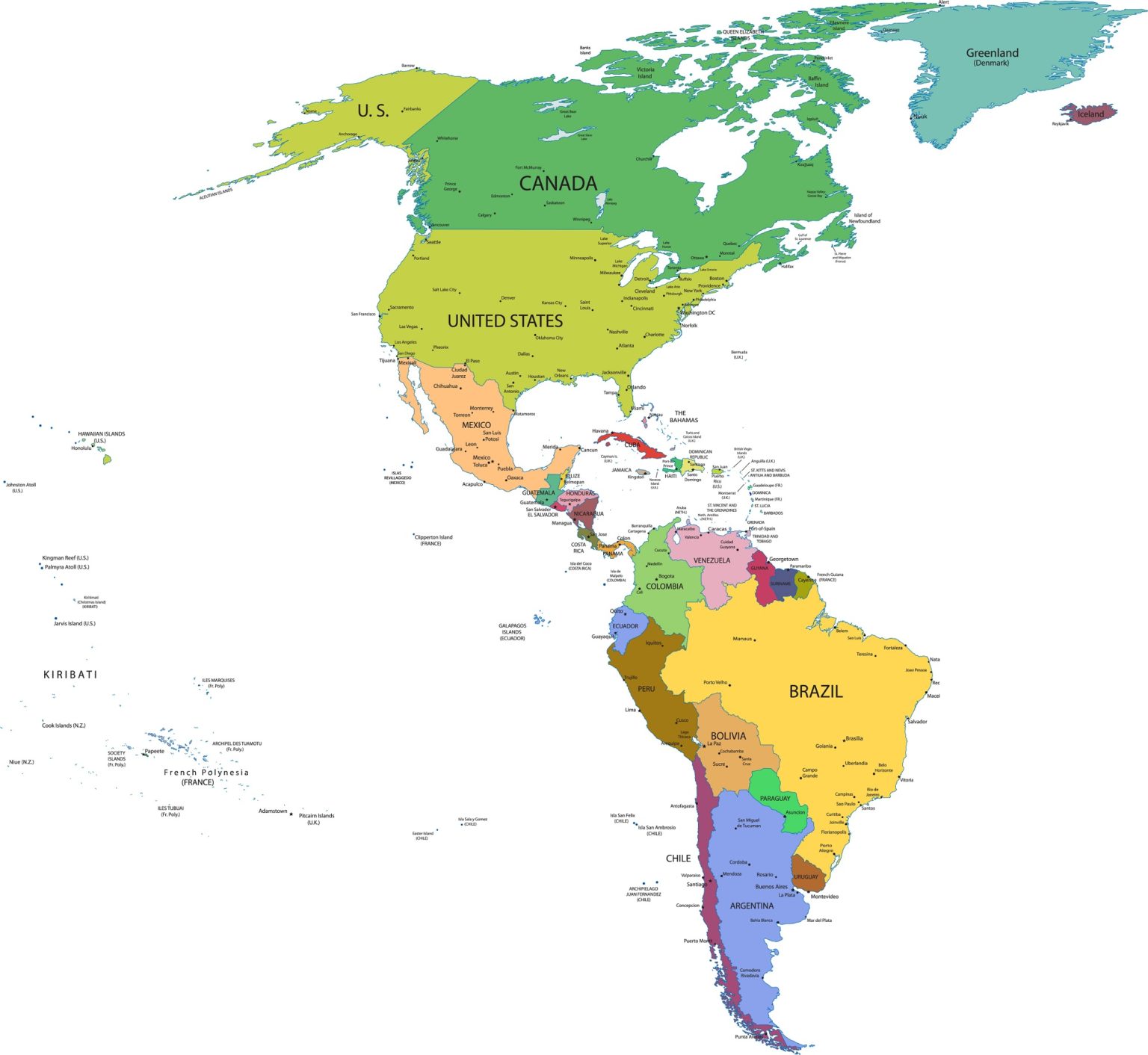 Las 6 Regiones Continentales Naturales Y Sociales