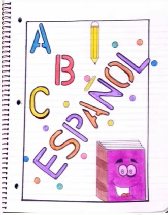 Portadas de español, libretas, dibujos, carátulas, primaria, secundaria Portadas de español, libretas, dibujos, carátulas, primaria, secundaria