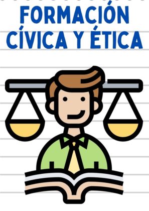 Portadas de formación cívica y ética, dibujos, carátulas, libretas, ideas