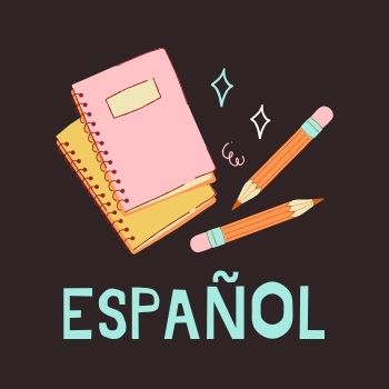 Portadas de español, libretas, dibujos, carátulas, primaria, secundaria