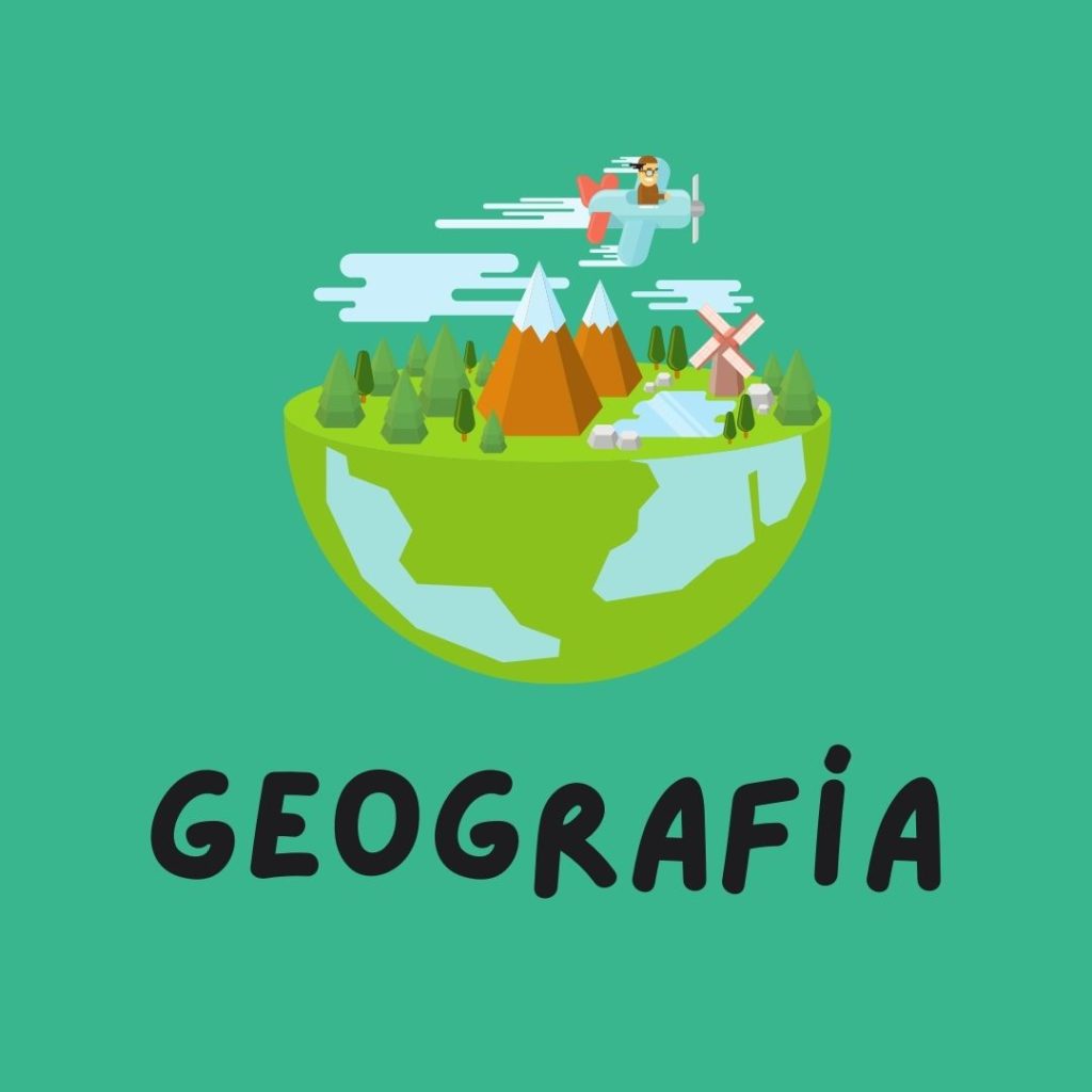 Portadas de geografía fáciles y bonitas, carátulas, imágenes