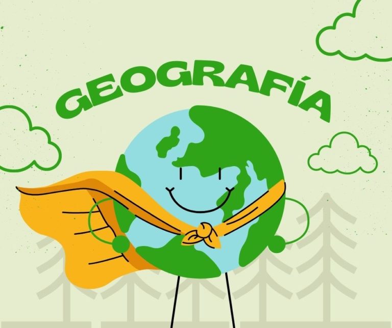 Portadas de geografía fáciles y bonitas, carátulas, imágenes