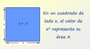 x al cuadrado