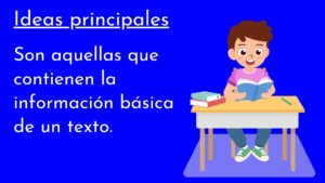Ideas principales