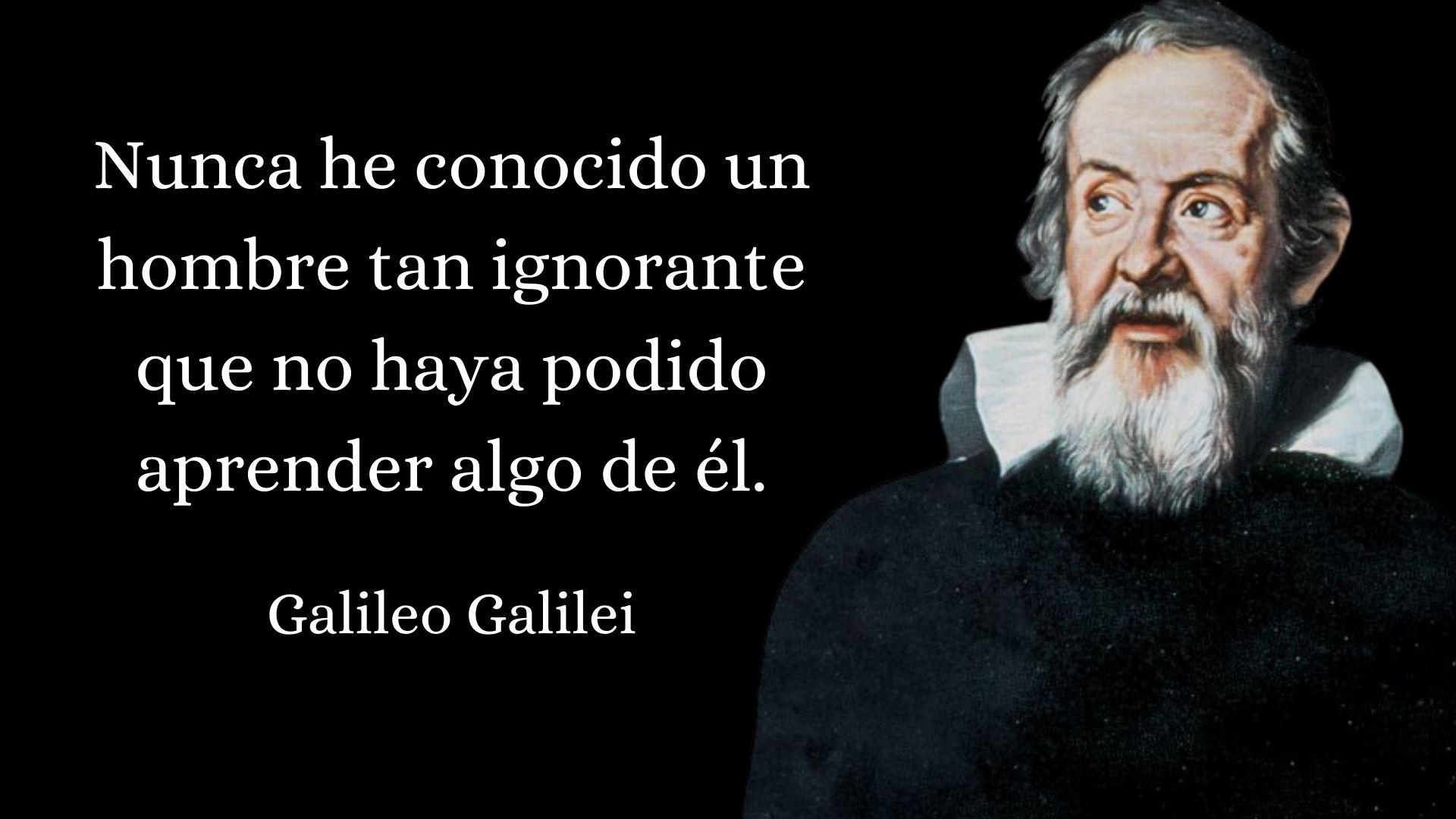 36 frases de Galileo Galilei sobre la ciencia y la vida