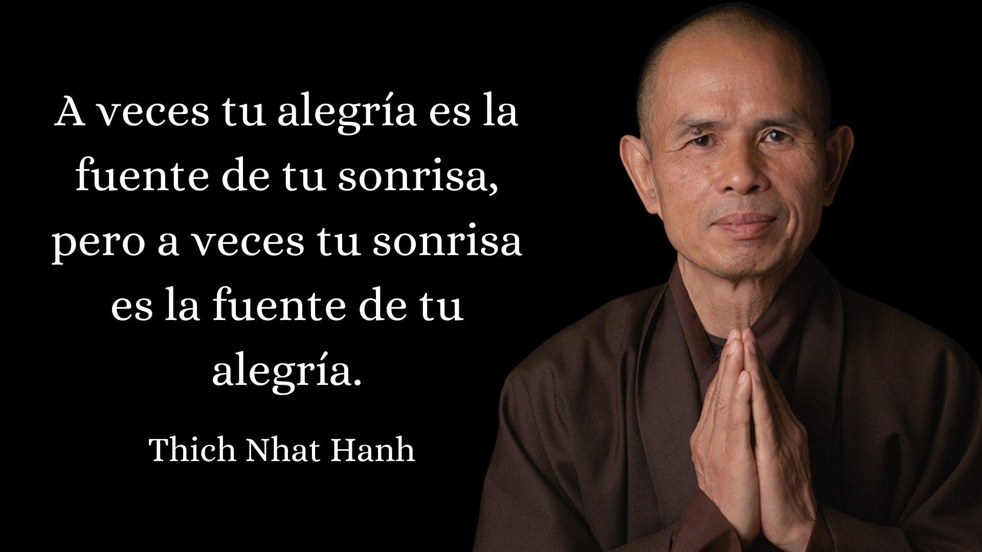 55 frases de Thich Nhat Hanh sobre la vida, felicidad, paz y amor, image size:1920x1080