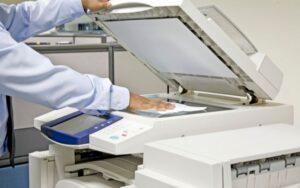 Máquinas de oficina que domina