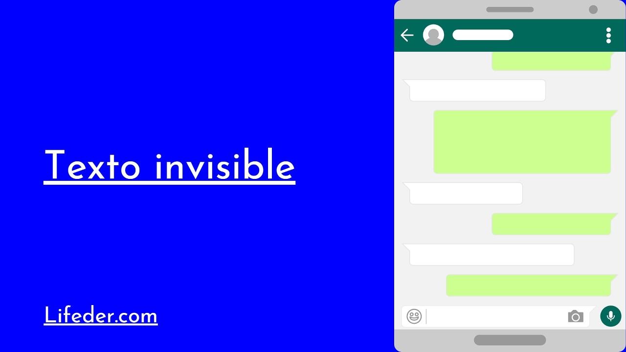 Texto invisible copiar y pegar - Lifeder