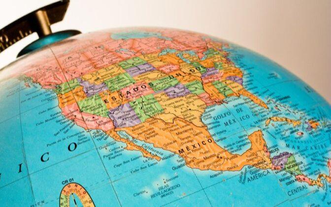 Información del territorio mexicano que proporciona un globo terráqueo