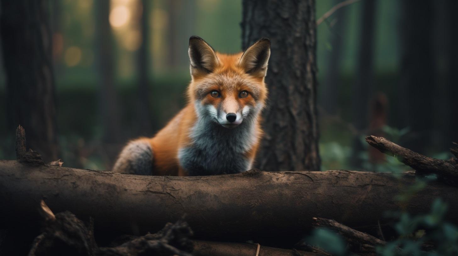 El zorro es un animal silvestre